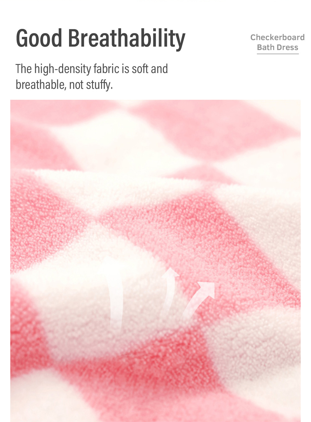 Big Plaid Bath Skirt Women Ladies Coral Velvet Bath Dress-2